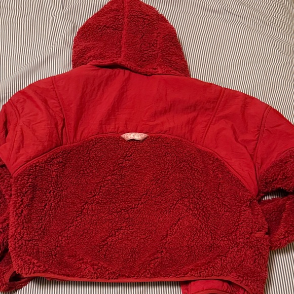 FP MOVEMENT - Red Quilted and Sherpa Jacket - Picture 3 of 4